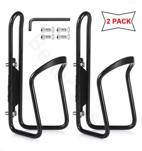 Waterfleskooien Basic MTB Bike Bicycle Aluminium Lichtgewicht Lichtgewicht Waterfles Holder Kooien Beugels2 Pack Geboorde gaten REQ1084070