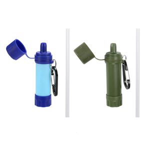 Water Bottle Outils de filtrage d'eau potable multifonctions Camping Randonnée Purificateur d'eau Paille Filtration potable multifonctionnelle 230919