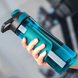 Bouteille d'eau Nouveau UZSPACE Eau Sans BPA Shaker Portable Sport Tasse En Plastique Gym Bouilloire Hommes Étudiante En Plein Air Tour Bouteille De Boisson