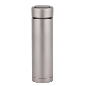 Bouteille d'eau Titanium Cup Outdoor Travel Hand 450Ml Double Isolation With Tea Filter Business