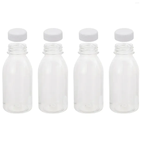 Bouteilles d'eau 10 pcs bouteille de jus de lait bébé sensoriel vide boisson en plastique transparent mini bouilloire