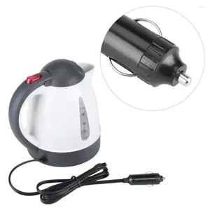 Waterflessen 1000 ml draagbare verwarmingsauto ketel 250 W 12/24 V reizen elektrisch snel kokende thee -koffie voor thuis