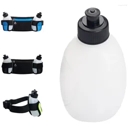 Bouteilles d'eau 170 ml bouteille en plastique universel sac à ceinture portable sac extérieur courir la fitness à l'épreuve des fuites de la fuite d'alcool