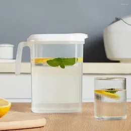 Waterflessen 1800 ml lekvrije drankpot handige kruik hittebestendig PP multi-gebruik theeketel voor thuis