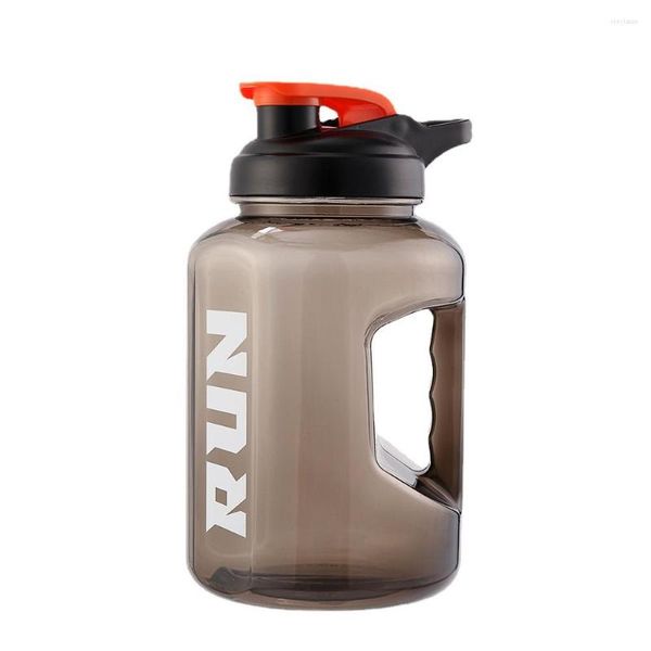 Bouteilles d'eau 2.5L bouilloire froide bouteille en plastique avec poignée seau de grande capacité pour bureau sport Fitness voyage boire