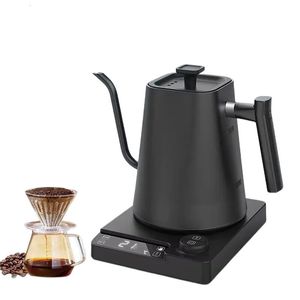 Waterflessen 220V 110V 1200W Zwanenhals waterkoker met temperatuurregeling pour over waterkoker voor koffie en thee 231013