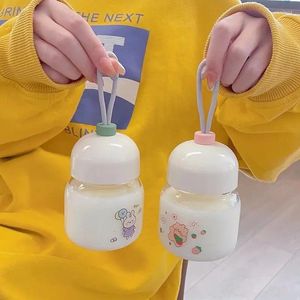 Bouteilles d'eau 250 ml sans BPA bouteille de lait petite pour enfants femmes créatives mini plastique potable portable tasse de voyage