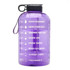 Waterflessen 3.8L Tritan Gallon Fles BPA Gratis Draagbare Sport GYM Kruik Milieuvriendelijke Drinkware Shaker Lekvrij