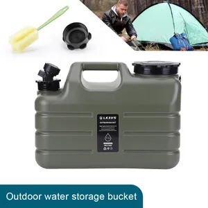 Bouteilles d'eau 3 gallons Contaiteur Pas de rangement de fuite Carrier avec Spigot BPA GRATUIT pour le camping Car Randonnée extérieure Picnic Urgence