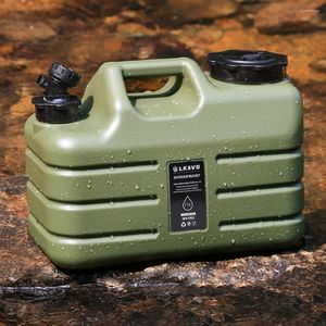 Bouteilles d'eau 3 gallons de camping portable sans réservoir de fuite avec Spigot BPA gratuit pour la voiture en plein air urgence de pique-nique