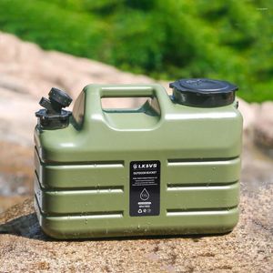 Bouteilles d'eau 3 gallons de camping portable pas de fuite de rangement de fuite avec un robinet pour la voiture en plein air urgence de pique-nique