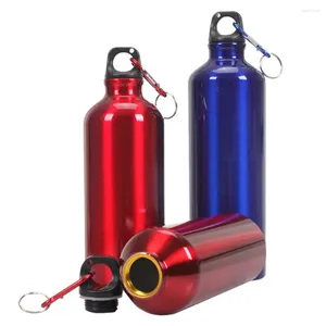 Waterflessen 400/500/600 ml draagbare lekvrije aluminiumfles voor outdoor sport gym bergbeklimmen wandelen duurzaam en lichtgewicht