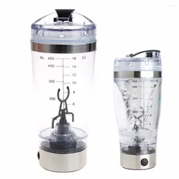 Bouteilles d'eau 450 ml BPA Protein Shaker Vortex Bouteille Électrique Mélangeur Automatique Intelligent