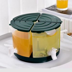 Bouteilles d'eau Pichet 5,5 L avec filtre Spigot pour réfrigérateur / parties Conteneur à froid Faucette de boisson glacée Dispensateur