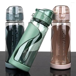 Bouteilles d'eau 500 ml BPA Sport à boire Bottle Bottle School Tass Outdoor Gym Travel Fakoproofing Cup