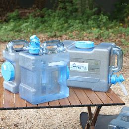 Bouteilles d'eau 6/8/18 / 18L Réservit portable avec robinet sans fuite grande capacité pour la randonnée de pique-nique de cuisson en camping