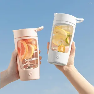 Waterflessen 650 ml Shaker Cup Oplaadbare BPA gratis draagbare elektrische mixer mengen gym workout Fitness Travel dragen