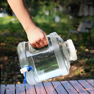 Waterflessen 7,5L draagbare container multifunctionele buitentank lekvrij drinkemmer grote capaciteit voor camping picknick