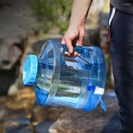 Bouteilles d'eau 7,5 L Conteneur de rangement de rangement Fécheur de fuite de grande capacité Beau à boire avec robinet pour pique-nique de camping