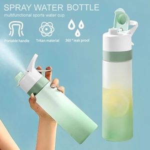 Water Bottles 700ml Water Bottle for Girls Outdoor Sport Fitness Water Cup Large Capacity Spray Bottle BPA Free Drinkware Travel Bottles 230428