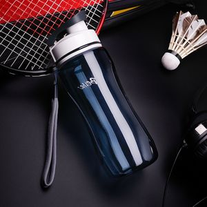 Waterflessen 720 ml plastic fles buiten sportschool draagbare dispenser student reizen mijn cup lekkendichte shaker garrafa termica 221122