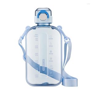 Bouteilles d'eau 750 ml de bouteille en plastique de mode buvant des tasses durables adaptées aux sports quotidiens et à l'utilisation des voyages