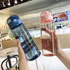 Waterflessen 780 ml fles voor drank plastic lekbestendig sportflessen eiwit shaker water fles drinkware bpa gratis 230516