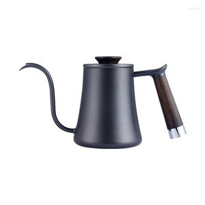 Bouteilles d'eau cafetière américaine à chasse d'eau à la main en acier inoxydable à bouche fine ensemble d'appareils ménagers bouilloire à longue bouche filtre anti-goutte