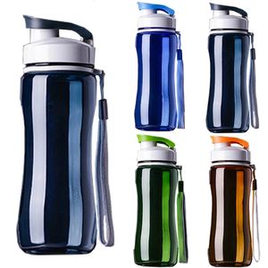 Waterflessen Fles Sport GYM Trein Reizen Draagbaar Shaker Fiets Wandelen Plastic Lekvrij School BPA-vrij Drinkwaren 231130