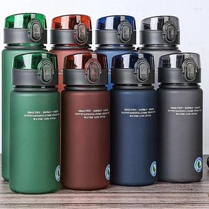 Bouteilles d'eau marque BPA Bouteille de sport de fuite gratuite de haute qualité randonnée portable ma boisson préférée 400 ml 560 ml