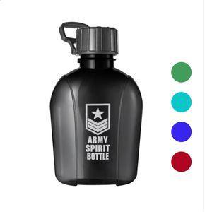 Waterflessenkooien 2PCSet Militaire Kantine Fietsfles Fiets Outdoor Sport Waterkoker Klimbeker Hydratatie Legermok 550ml 650ML 231030