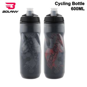 Bottiglie d'acqua Gabbie Bolany Bottiglia da bicicletta 600ml PP5 Food Grade Sport Fitness Corsa Equitazione Escursionismo Outdoor Bike Cup Parti ciclistiche 231030