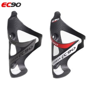 Porte-bouteilles d'eau EC90 ultraléger en Fiber de carbone route vtt vélos porte-bidon vélo équipement d'équitation porte-gobelet pièces de cycle 231030