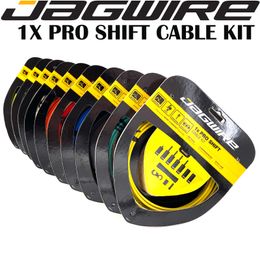 Bouteilles d'eau Cages Jagwire 1x Pro Shift Cable kit logement route VTT dérailleur vélo câbles ligne de tissage 230621