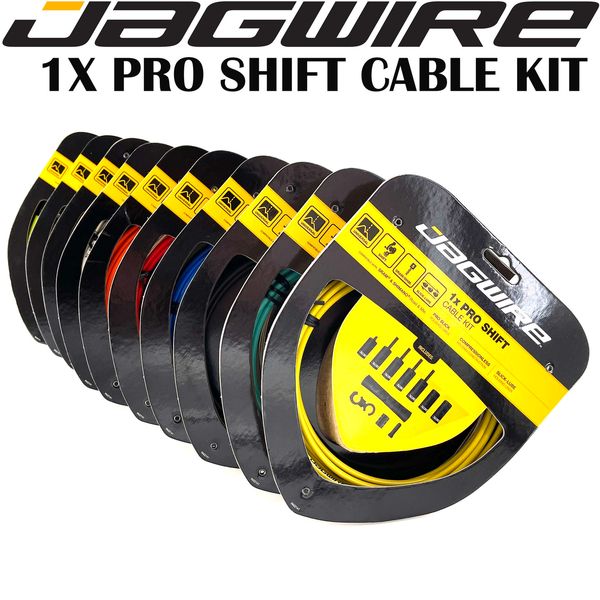 Botellas de agua Cagas Jagwire 1x Pro Cable de cambio Kit de alojamiento Road Mountain Bike Shift Bicycle Cables de tejido de tejido 230815