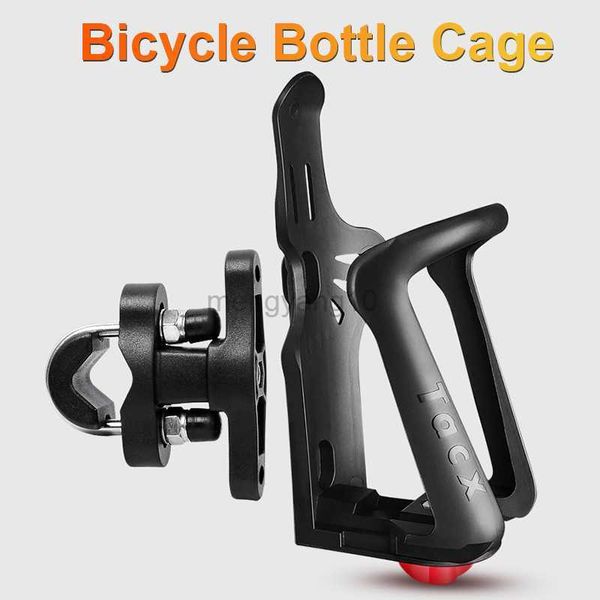 Bouteilles d'eau Cages Porte-bouteille de moto Ingénierie Porte-bouteille de vélo en plastique + Cage Mount Porte-bouteille d'eau Support Rack Cage Adaptateur HKD230719