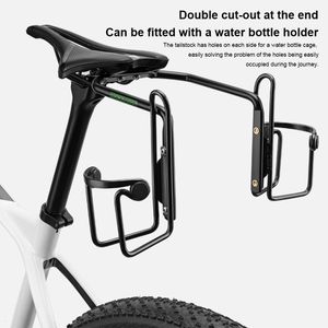 Bouteilles d'eau Cages ROCKBROS vélo selle sac stabilisateur support en alliage d'aluminium support étanche montage pièces de rechange 230607