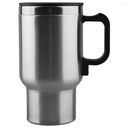 Bouteilles d'eau, tasse chauffante pour voiture, bouilloire électrique pour voiture, accessoires de bouteille bouillante, câble de 500ML, 12v