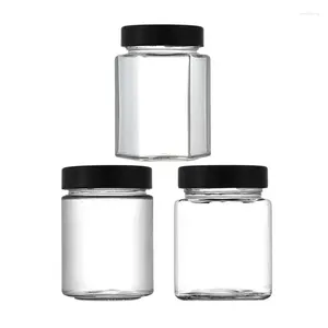 Bouteilles d'eau Couvrette de marqueur en verre transparent pour boire du jus