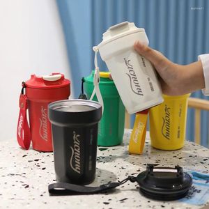 Bouteilles d'eau, tasse à café, isolation, voiture de haute beauté pour femmes, Portable, en acier inoxydable 316