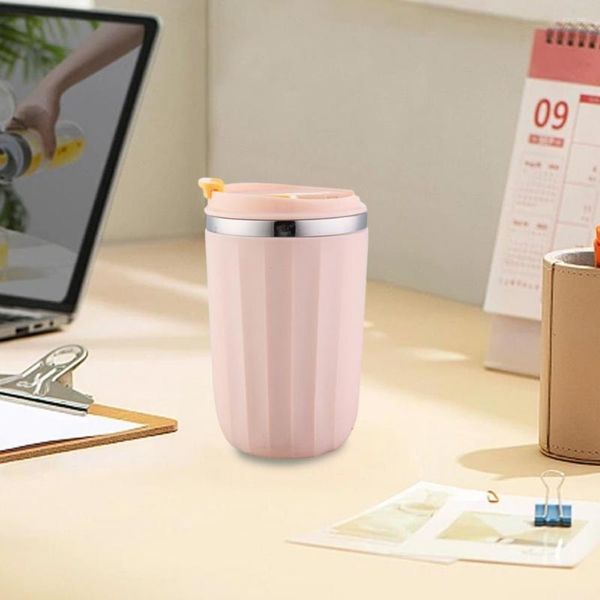 Bouteilles d'eau cafetière tasse capacité en acier inoxydable voyage étanche isolé gobelet pour thé au lait Portable 500ml tasse