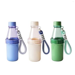 Bouteilles d'eau bouteille froide avec autocollant Double Section tasse à boire Sports pour hommes femmes cyclisme Fitness randonnée salle de sport