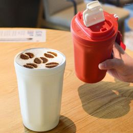 Water flessen handig drinkbeker eten cold cold koffie mok warmtebestendig unisex autoranje
