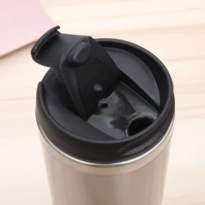 Bouteilles d'eau DIY 450ML Tasse à café Impression personnalisée avec votre logo PO Nom Texte Thermos Tumbler pour boisson de bureau Garder au froid et