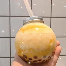 Waterflessen DIY Vruchtensap Melk Theefles Verzegelde dop Drank Helder Koud drankje Gloeilamp Kerstdecor