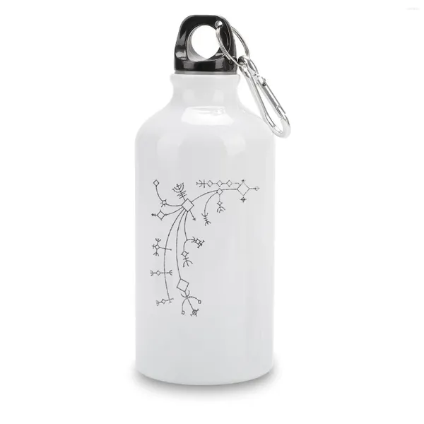 Wasserflaschen DIY Sportflasche Aluminium God Of War Runen 13 Kantine Bierkrüge Vakuum Lustige Neuheit Einzigartiger Wasserkocher