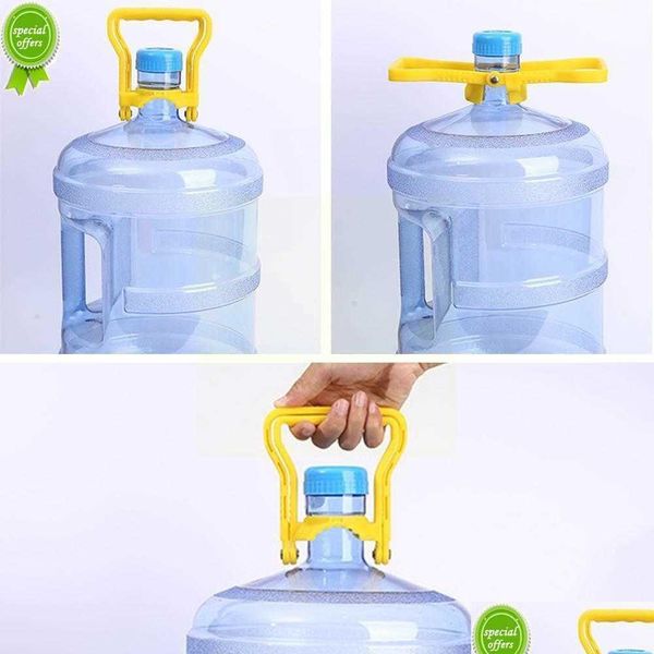 Bouteilles d'eau Double seau seau en plastique bouteille d'eau poignée énergie plus épaisse levage économie utilisation Carri Drop livraison Dhm1H