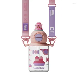 Bouteilles d'eau double consommation portable d'accompagnement Coupe des enfants Gift des enfants