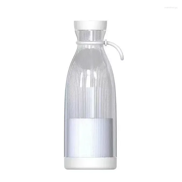 Botellas de agua Taza de jugo eléctrica Botella de vino manual Exprimidor Portátil Mano pequeña Tipo 6 Cabezal de cuchillo Carga Exprimidor multifuncional