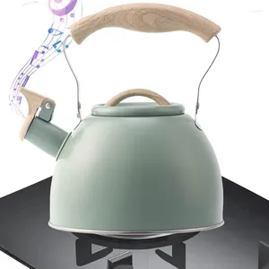 Bouteilles d'eau bouilloire électrique thé café acier inoxydable revêtement antiadhésif qualité chaudière large ouverture arrêt automatique